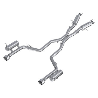 MBRP® - Armor Lite™ Aluminized Steel Cat-Back Exhaust System with Split Rear Exit