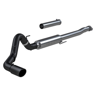MBRP® - Black Series™ Aluminized Steel Race Version Cat-Back Exhaust System with Single Side Exit