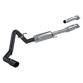 MBRP® - Black Series™ Aluminized Steel Cat-Back Exhaust System with Single Side Exit