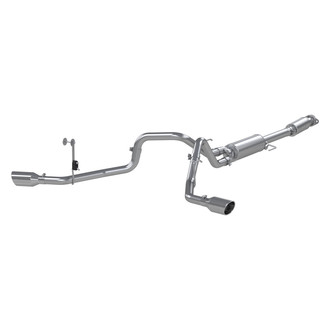 MBRP® - Installer Series™ Aluminized Steel Cat-Back Exhaust System with Split Side Exit