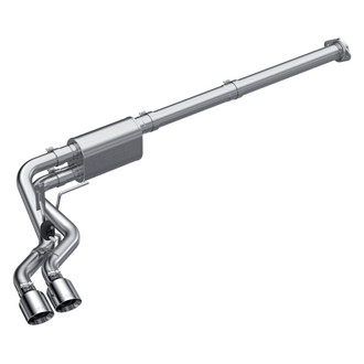 MBRP® - Installer Series™ Aluminized Steel Race Profile Cat-Back Exhaust System with Dual Side Exit