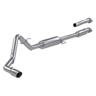 MBRP® - Armor Pro™ 304 SS Resonator-Back Exhaust System with Single Side Exit