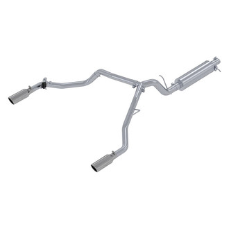 MBRP® - Pro Series™ 304 SS Cat-Back Exhaust System with Split Rear Exit