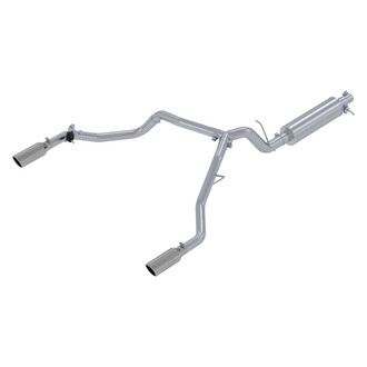 MBRP® - Installer Series™ Aluminized Steel Cat-Back Exhaust System with Split Rear Exit