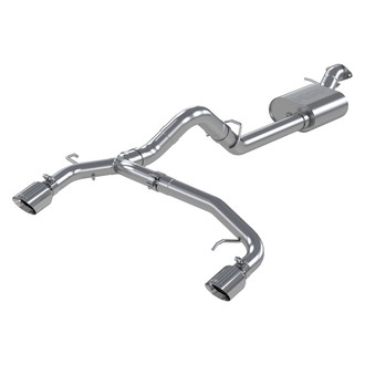 MBRP® - Armor Pro™ 304 SS Cat-Back Exhaust System with Split Rear Exit