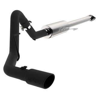 MBRP® - Black Series™ Aluminized Steel Cat-Back Exhaust System with Single Side Exit