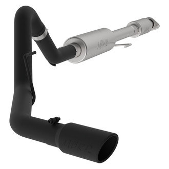 MBRP® - Black Series™ Aluminized Steel Cat-Back Exhaust System with Single Side Exit