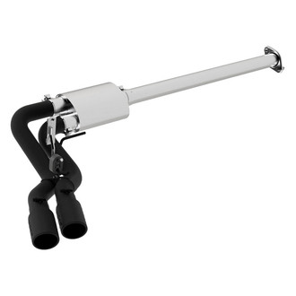 MBRP® - Black Series™ Aluminized Steel Race Version Cat-Back Exhaust System with Dual Side Exit
