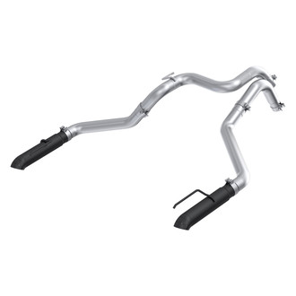 MBRP® - Armor BLK™ 304 SS Axle-Back Exhaust System with Split Rear Exit
