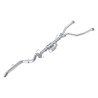 MBRP® - Armor Lite™ Aluminized Steel Cat-Back Exhaust System with Single Rear Exit