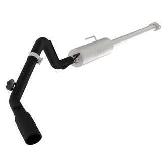 MBRP® - Black Series™ Aluminized Steel Cat-Back Exhaust System with Single Side Exit