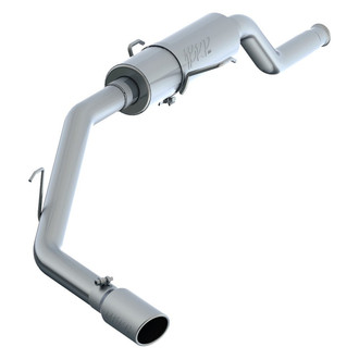MBRP® - Performance Series™ Aluminized Steel Resonator-Back Exhaust System with Single Side Exit