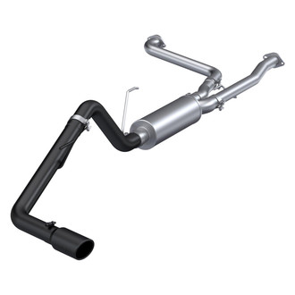 MBRP® - Armor BLK™ Aluminized Steel Cat-Back Exhaust System with Single Side Exit