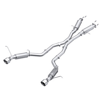 MBRP® - Installer Series™ Aluminized Steel Cat-Back Exhaust System with Split Rear Exit