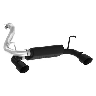 MBRP® - Black Series™ Aluminized Steel Axle-Back Exhaust System with Split Rear Exit