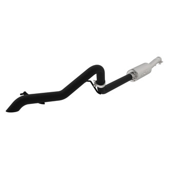 MBRP® - Black Series™ Aluminized Steel Cat-Back Exhaust System with Single Rear Exit