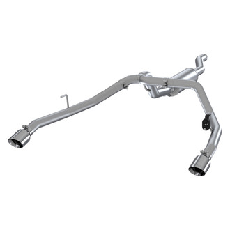 MBRP® - Installer Series™ Aluminized Steel Street Version Cat-Back Exhaust System with Split Rear Exit