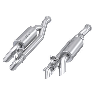 MBRP® - Armor Pro™ 304 SS Cat-Back Exhaust System with Quad Rear Exit