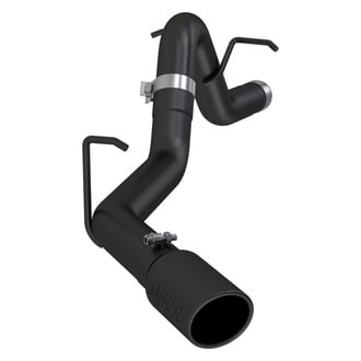 MBRP® - Black Series™ Aluminized Steel DPF-Back Exhaust System with Single Side Exit