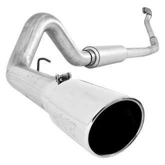 MBRP® - Installer Series™ Aluminized Steel Off-Road Turbo-Back Exhaust System with Single Side Exit