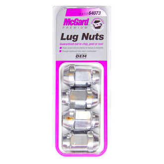 McGard® - Chrome Silver Cone Seat Bulge Lug Nuts