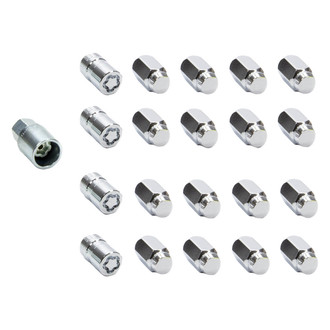 McGard® - Chrome Silver Cone Seat Long Lug Wheel Installation Kit