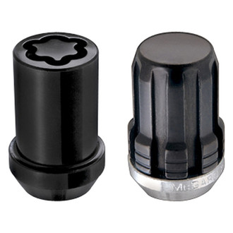 McGard® - Chrome Black Cone Seat SplineDrive Lug Wheel Installation Kit