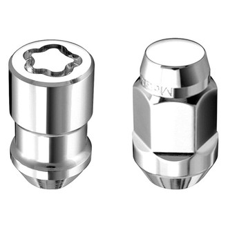 McGard® - Chrome Silver Cone Seat Bulge Lug Wheel Installation Kit