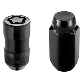 McGard® - Chrome Black Cone Seat Long Lug Wheel Installation Kit