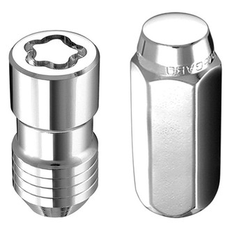 McGard® - Chrome Silver Cone Seat Long Lug Wheel Installation Kit