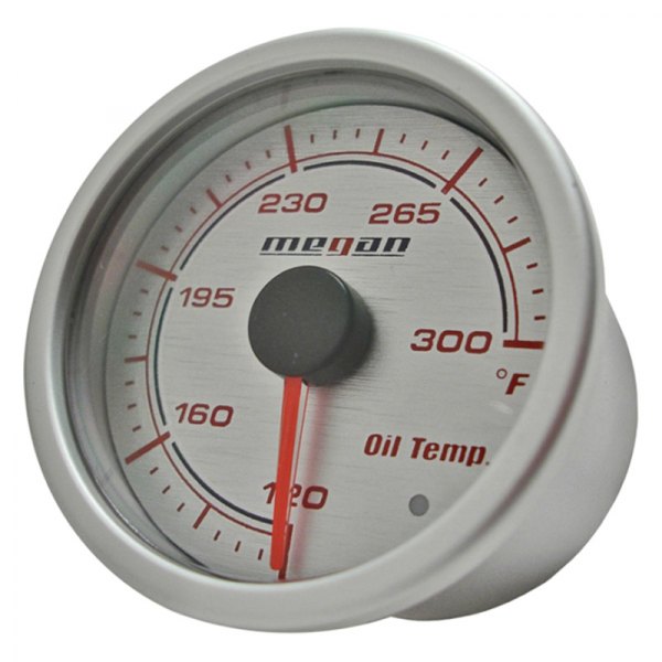 Megan Racing® - Version 2 52mm Oil Temperature Gauge, 120-300 F