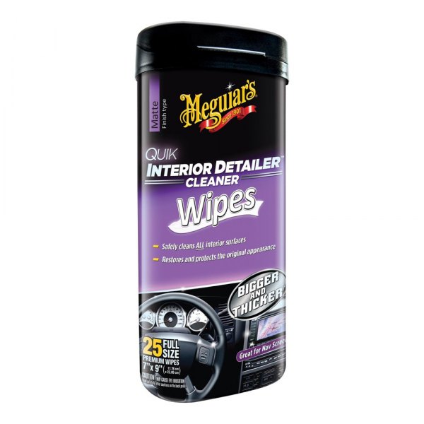 Meguiars® - Quik Interior Detailer™ Wipes