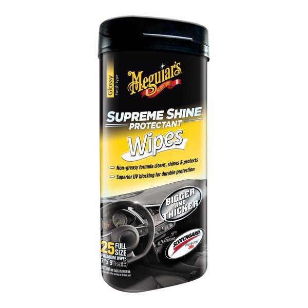 Meguiars® - Supreme Shine™ Protectant Wipes