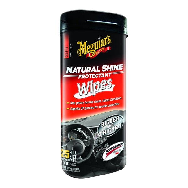 Meguiars® - Natural Shine™ Protectant Wipes