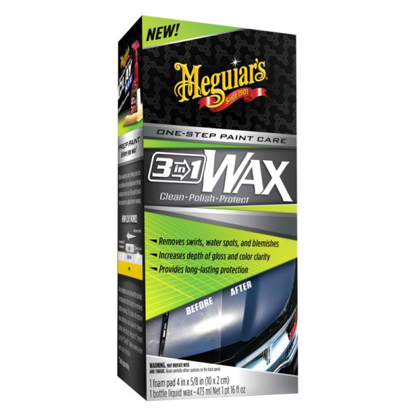 Meguiars® - 16 oz. 3-in-1 Wax Multiple Steps