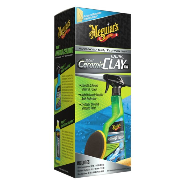 Meguiars® - Hybrid Ceramic Quik Clay Kit