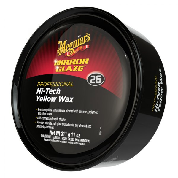 Meguiars® - Mirror Glaze™ Hi-Tech™ Paste Yellow Wax
