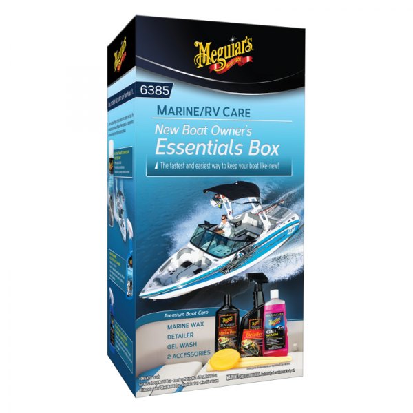 Meguiars® - Marine/RV™ Boat Owner's Essentials Box