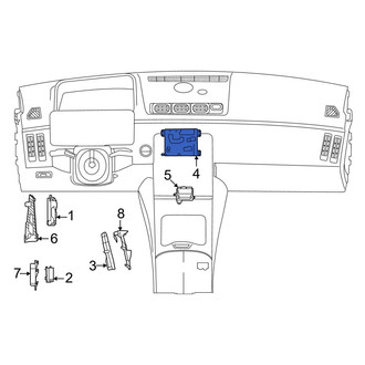 Mercedes-Benz OE - Infotainment Display Control Module