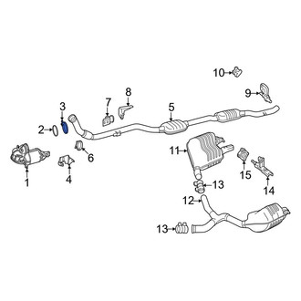Mercedes-Benz OE - Exhaust Clamp