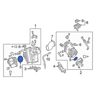 Mercedes-Benz OE - Fuel Injection Throttle Body Mounting Gasket