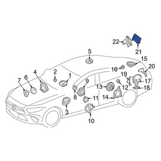 Mercedes-Benz OE - Radio Amplifier