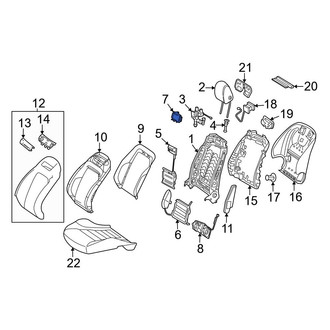 Mercedes-Benz OE - Front Right Power Seat Control Module