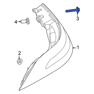 Mercedes-Benz OE - Secondary Air Injection Pump Bolt