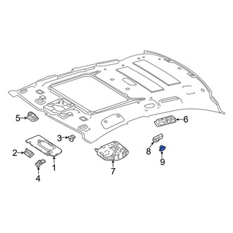 Mercedes-Benz OE - Navigation Microphone Bracket
