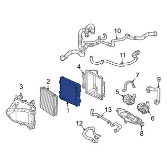 Mercedes-Benz OE - Radiator