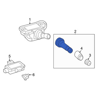 Mercedes-Benz OE - Tire Valve Stem