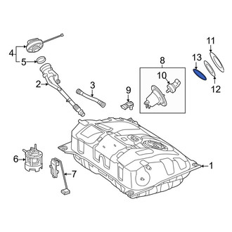 Mercedes-Benz OE - Fuel Pump Tank Seal