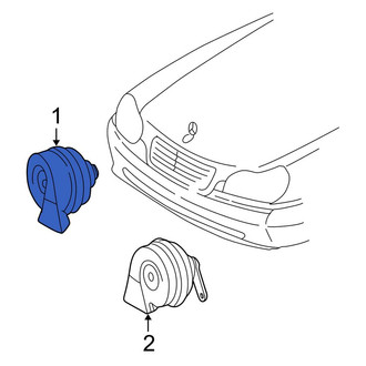 Mercedes-Benz OE - Left Horn