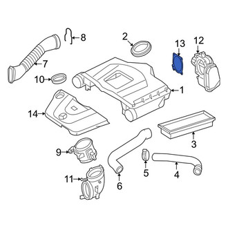 Mercedes-Benz OE - Fuel Injection Throttle Body Mounting Gasket
